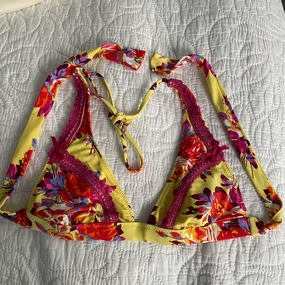 Betsey Johnson floral bikini